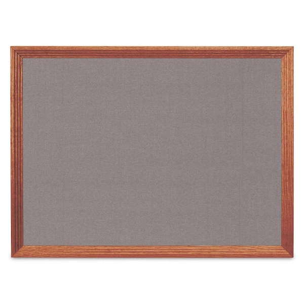 United Visual Products Board, 36x24, Cherry/Black UV702DEFAB-CHERRY-BLKPORC-SURF - main